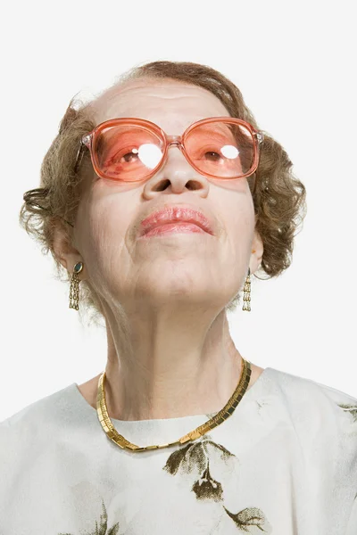 Portretul unei femei adulte în vârstă — Fotografie, imagine de stoc