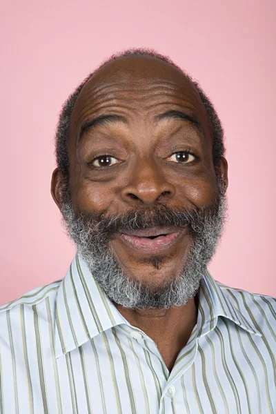 Portrait of a senior adult man — Stock Photo, Image