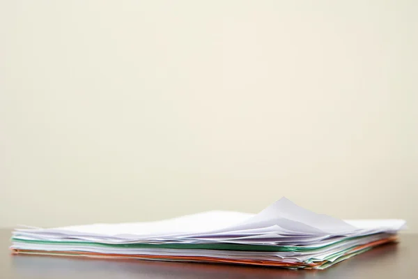 Paperwork on a desk in office — Stock Photo, Image