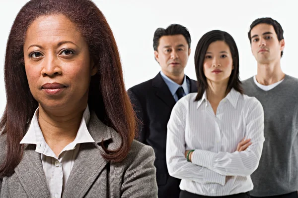 Grupo de trabajadores de oficina — Foto de Stock