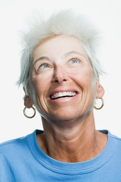 Portrait of a mature adult woman — Stock Photo, Image