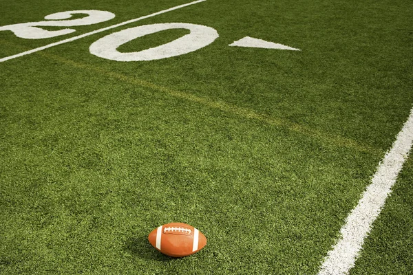 Football Americano sul campo — Foto Stock