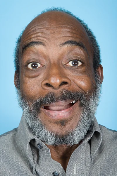 Portrét starší dospělé muže — Stock fotografie