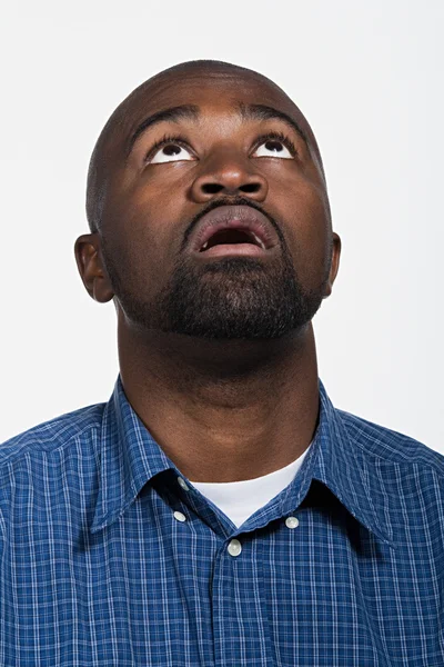 Retrato de hombre afroamericano adulto medio — Foto de Stock