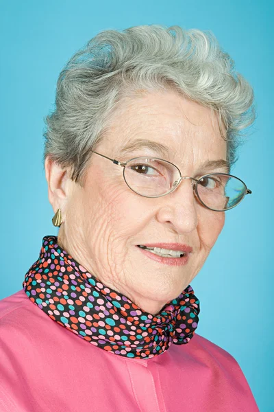 Portret van een senior volwassen vrouw — Stockfoto
