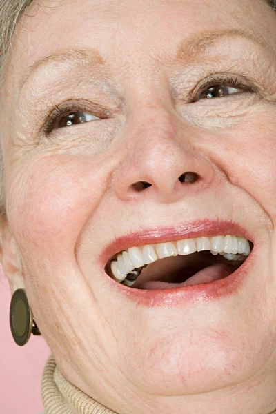 Woman laughing portrait — Stock Photo, Image