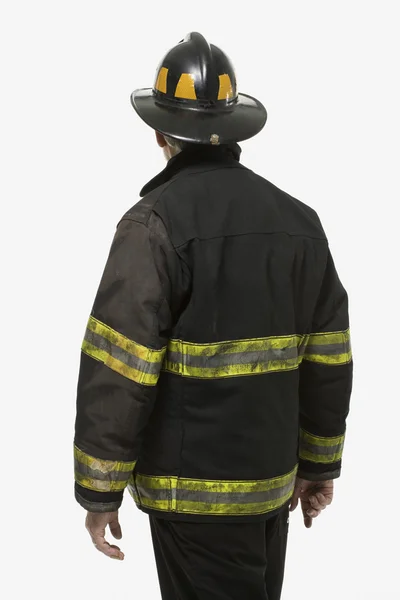 Retrato de un bombero de vuelta —  Fotos de Stock