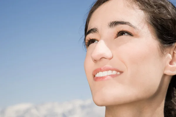 Face of a young woman — Stock Photo, Image