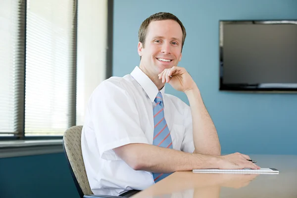 Man in conference room — Stock Photo, Image