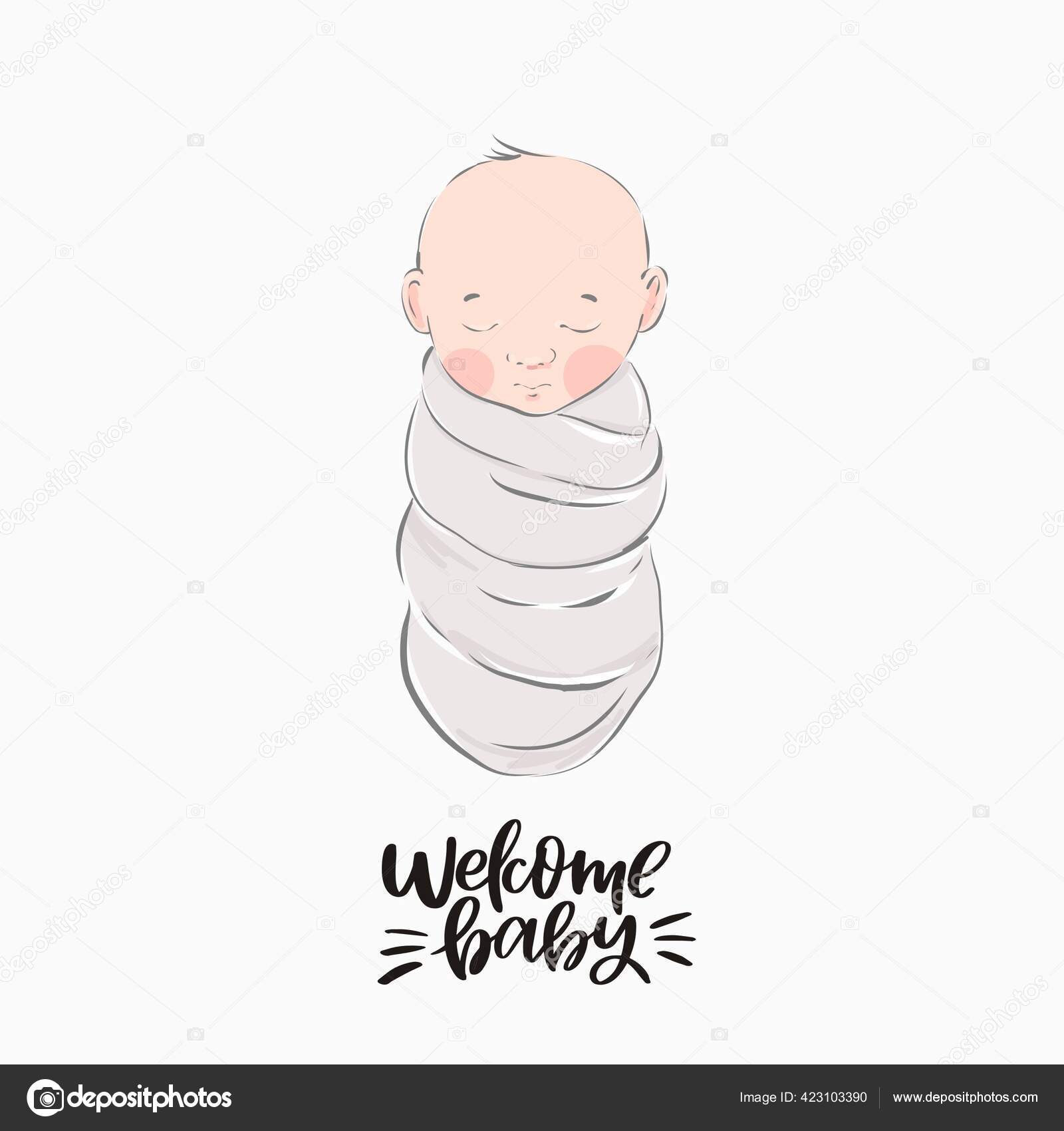Illustration Vectorielle Mignon Petit Bebe Dessin Anime Lettrage Bienvenue Bebe Image Vectorielle Par Webmuza C Illustration Illustration Vectorielle Mignon Petit Bebe Dessin Anime Lettrage Bienvenue Bebe Image Vectorielle Par Webmuza C Illustration