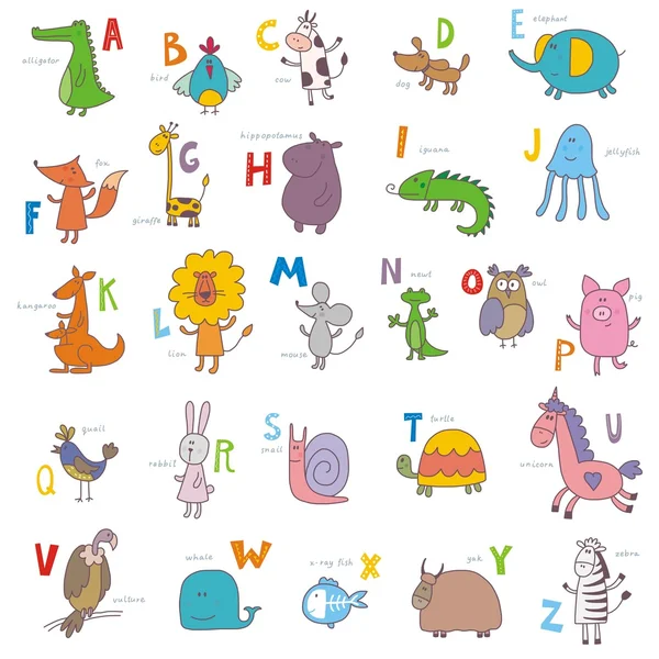 ABC zoo vector design Stock Vector
