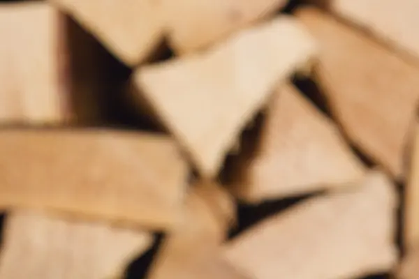 Disiapkan potongan kayu untuk tempat api. Penutup — Stok Foto