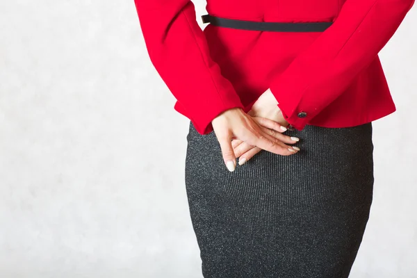 Buttocks of a young woman — Stock Photo, Image