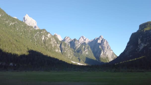 Verão Verde Paisagem Montanha — Vídeo de Stock