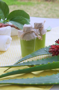 Aloe vera vücut scrub
