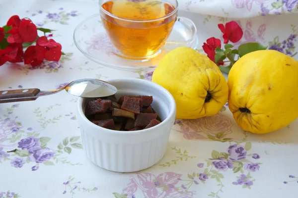 Homemade quince marmalade — Stock Photo, Image