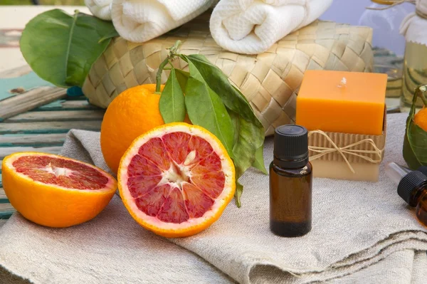 Aceite esencial de naranja en sangre — Foto de Stock