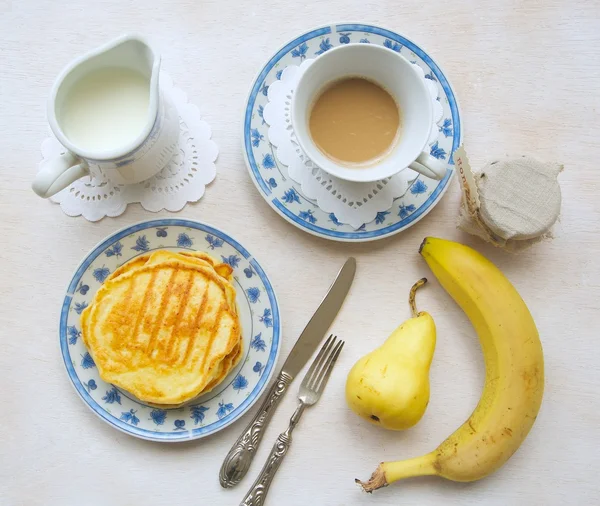 Frühstück Hintergrund — Stockfoto