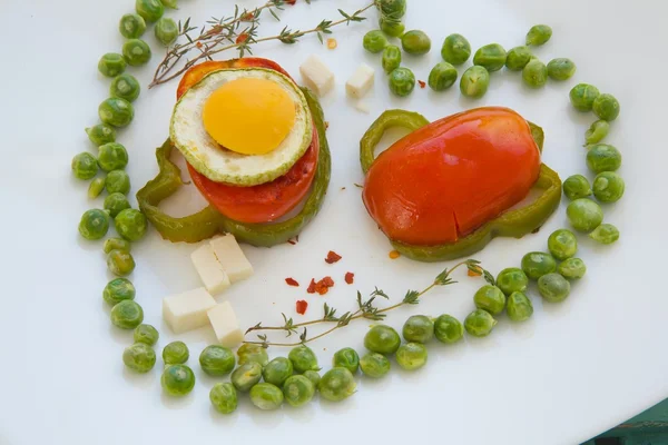 Pranzo sano a basso contenuto calorico — Foto Stock