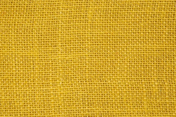Yellow sackcloth — Stock Photo, Image