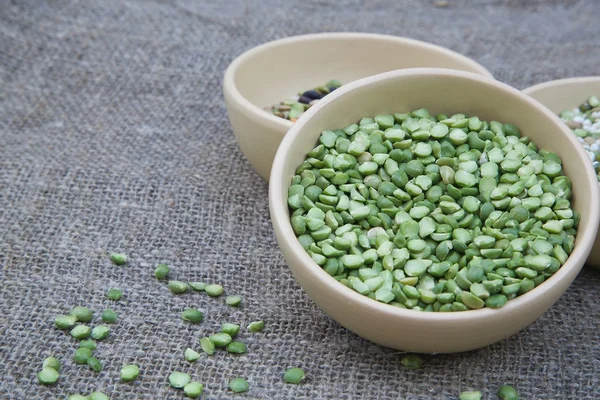 Dried green peas. — Stock Image Dried green peas. Royalty Free Stock Images