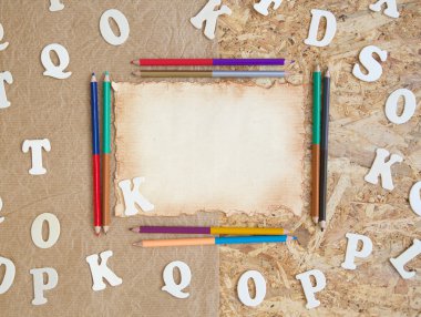 Geri için okul-arka plan.