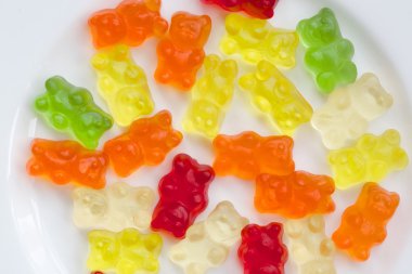 Meyve jöleli tatlı