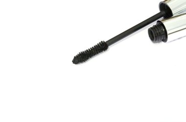 Siyah su geçirmez maskara. Portre