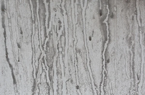 Traces séchées sur une surface métallique — Photo