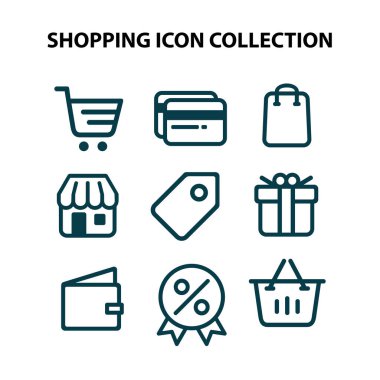 Alışveriş Simgesi toplama vektörü