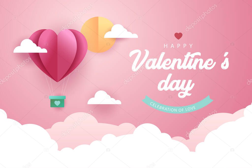 valentine s day web banner with photo