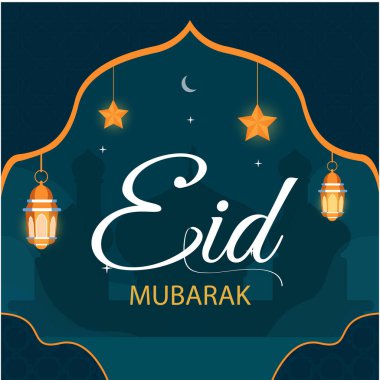 Bayram Mübarek İslami bayrak tasarımı