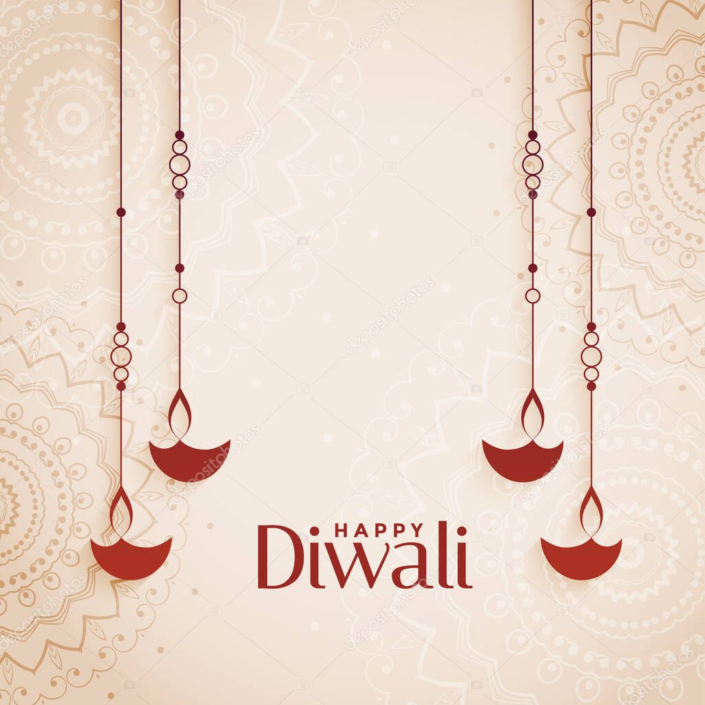 beautiful diwali festival background