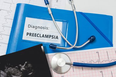 Preeklampsi tanısı için riskli gebelik hamile hastanın