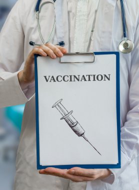 Pano aşı ile pedistrian doktor tutar