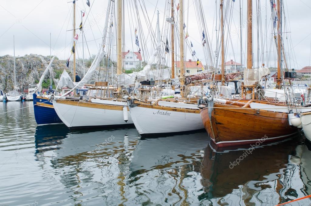 old boat of wood