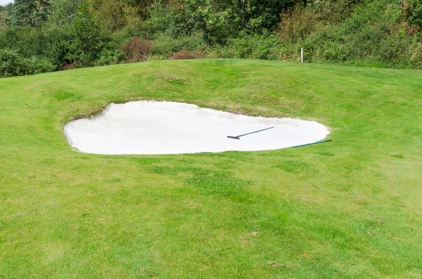 Golf bunker — Stock Photo, Image