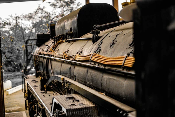 Dampflokomotive Maschinenraum — Stockfoto