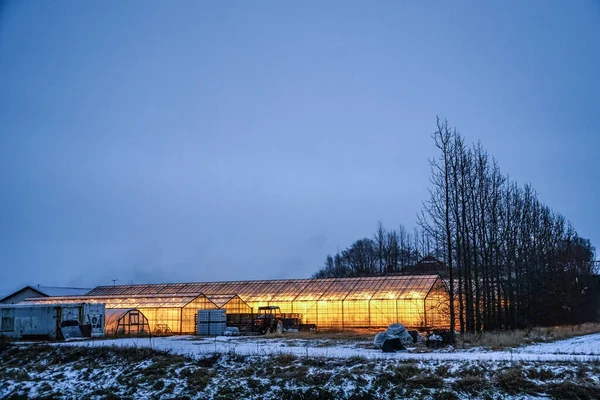 Vinyl House Iceland Image — Stock Photo, Image