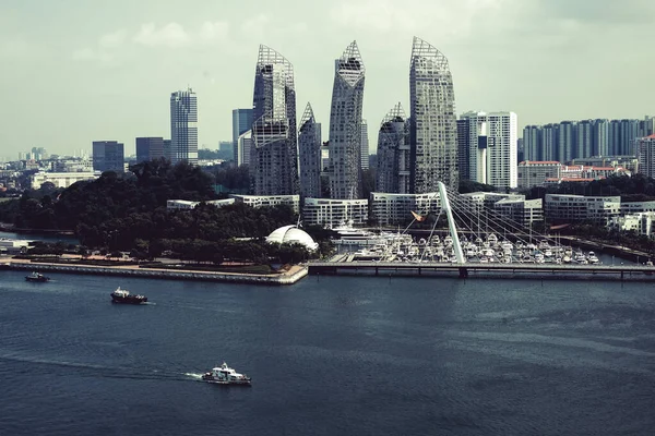 Singapore Sentosa Eilandenlandschap Resort — Stockfoto