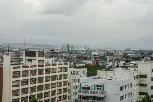 Telhados Chofu City Que Envolto Tempo Nublado — Fotografia de Stock