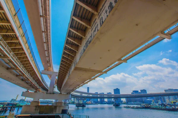 Puente Del Arco Iris Buen Tiempo —  Fotos de Stock
