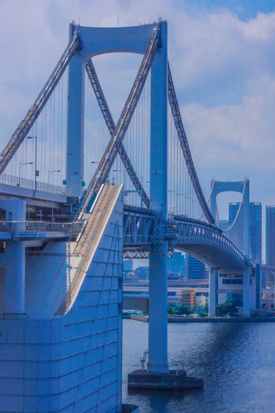 Ponte Arco Íris Bom Tempo — Fotografia de Stock