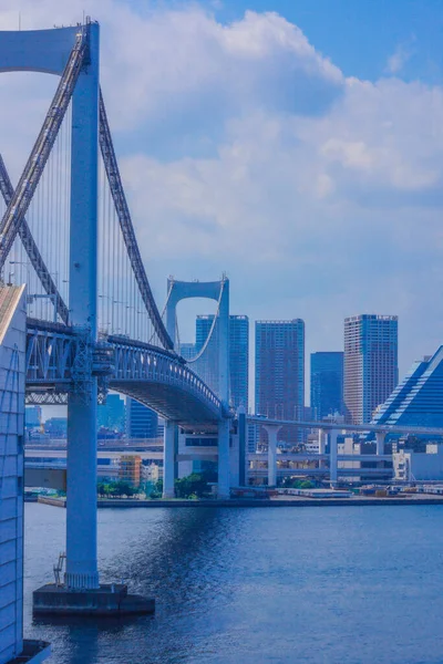 Rainbow Bridge Och Det Fina Vädret — Stockfoto