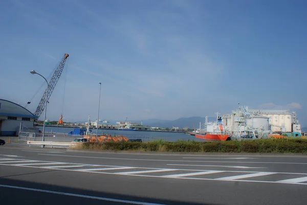 Yaizu Dari Laut Prefektur Shizuoka — Stok Foto