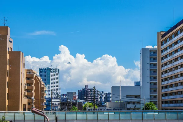 Shinagawa Van Wolkenkrabbers Kantoorgebouwen — Stockfoto