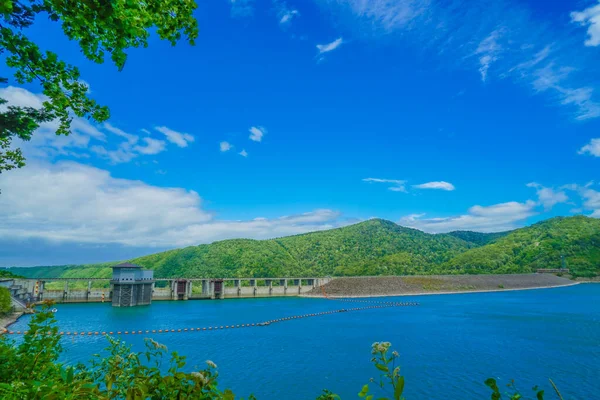 Chubetsu Lake Dam Hokkaido Kamikawa Gun — Fotografia de Stock