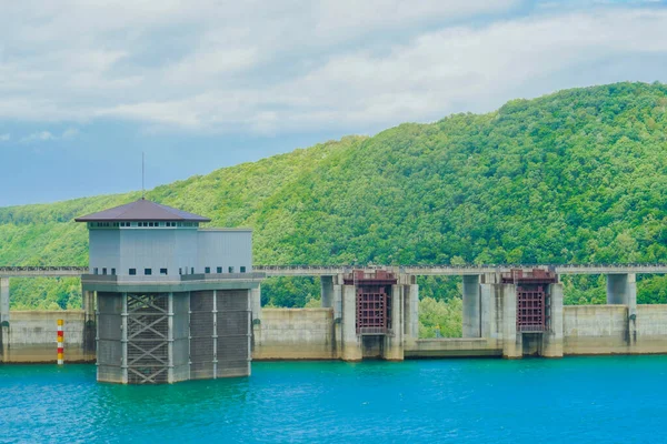 Bendungan Danau Chubetsu Hokkaido Kamikawa Gun — Stok Foto