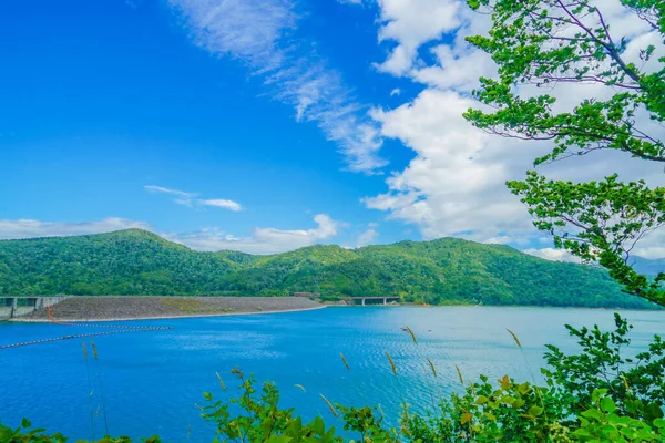 Presa Del Lago Chubetsu Hokkaido Kamikawa Gun — Foto de Stock