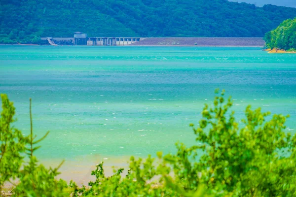 Chubetsu Lake Dam Hokkaido Kamikawa Gun — стокове фото